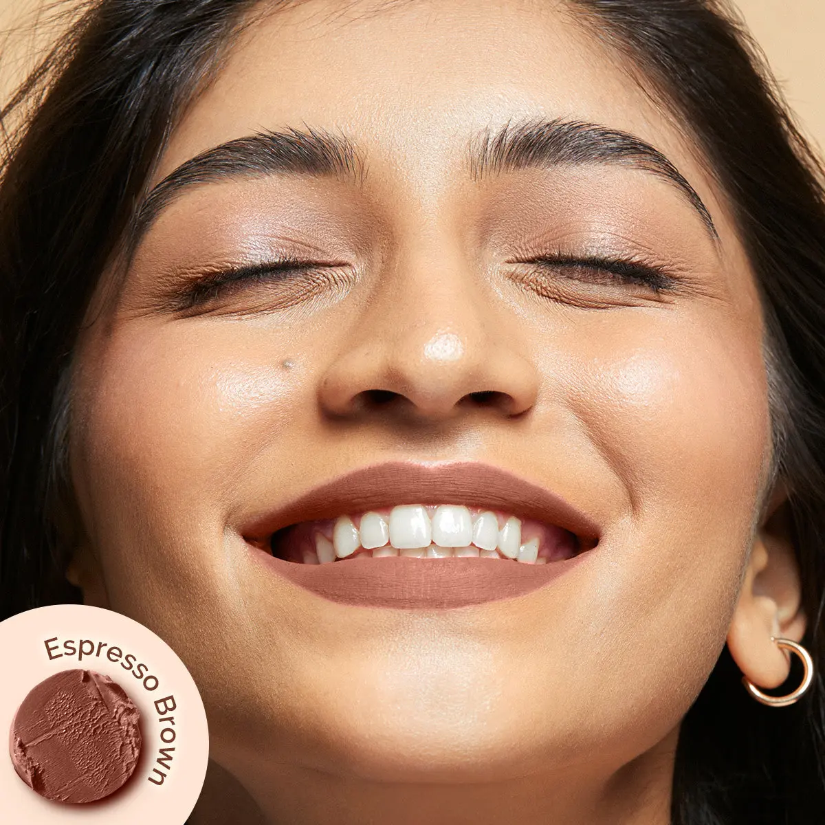 Moisture Matte Longstay Lipstick - 09 Espresso Brown - Image 3