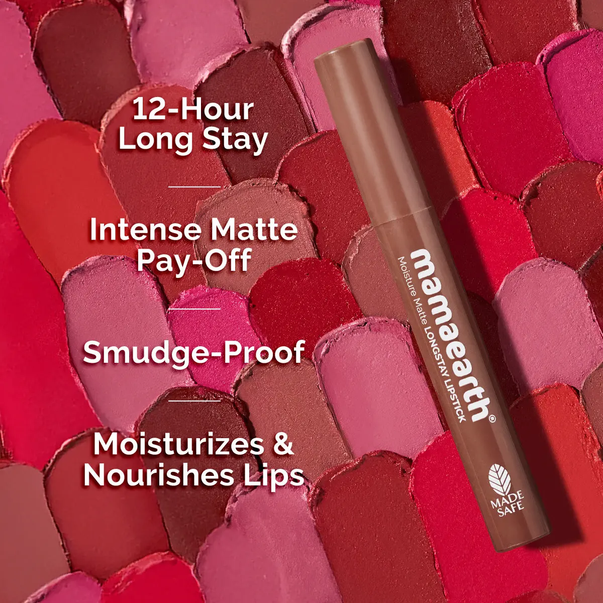 Moisture Matte Longstay Lipstick - 09 Espresso Brown - Image 4