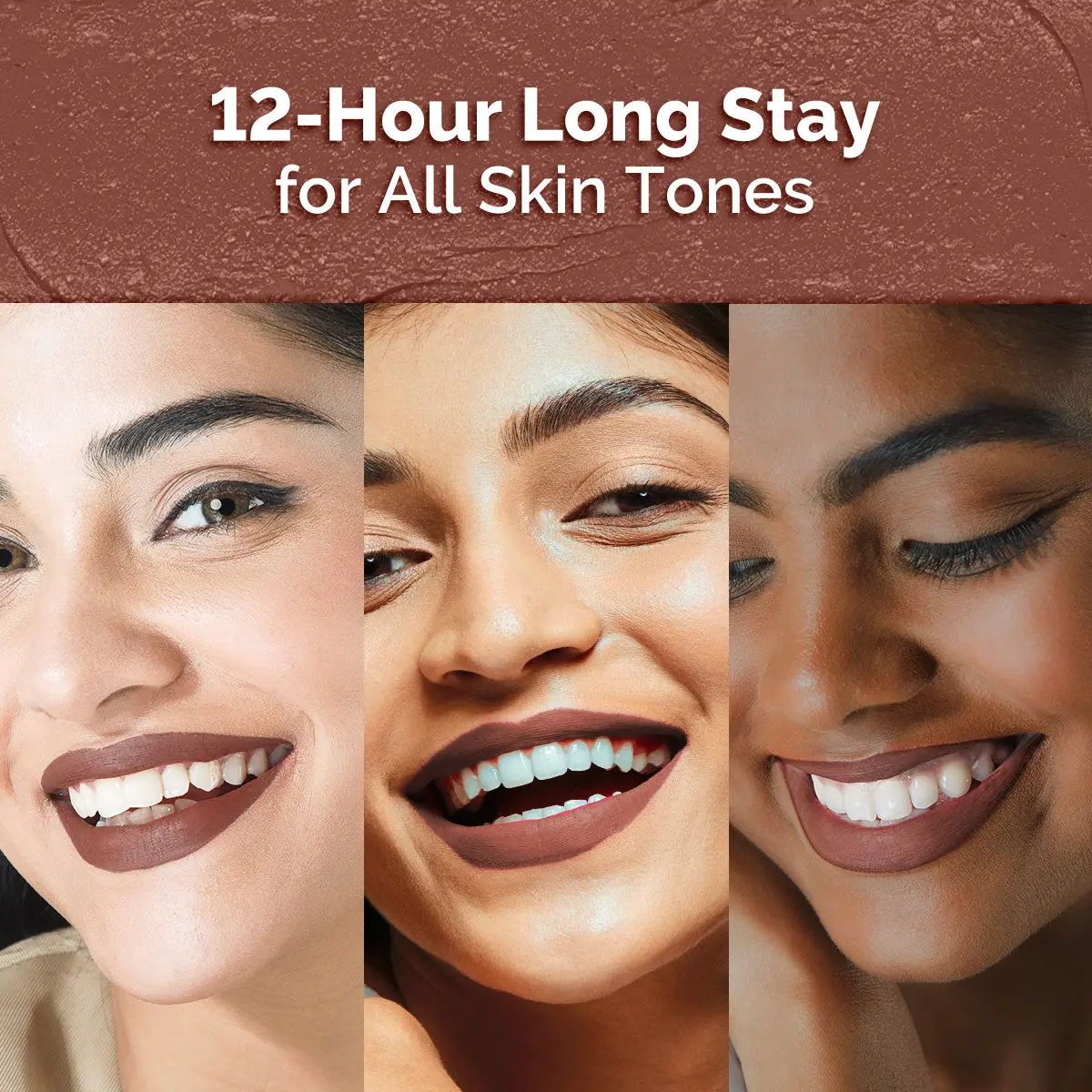 Moisture Matte Longstay Lipstick - 09 Espresso Brown - Image 5