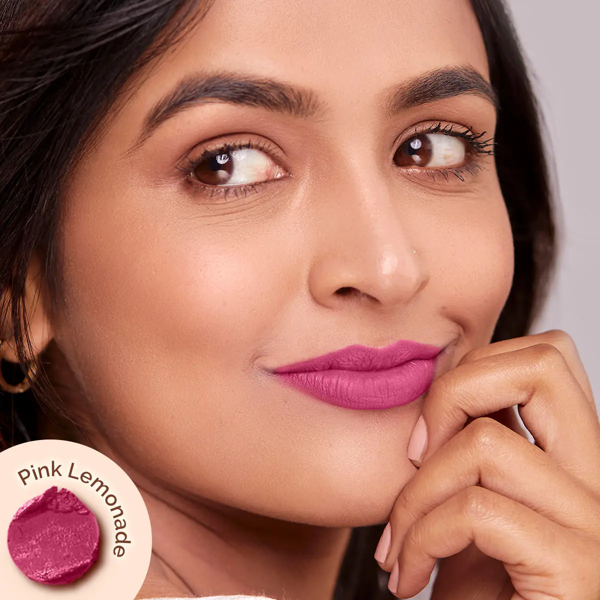 Moisture Matte Longstay Lipstick - 10 Pink Lemode - Image 3