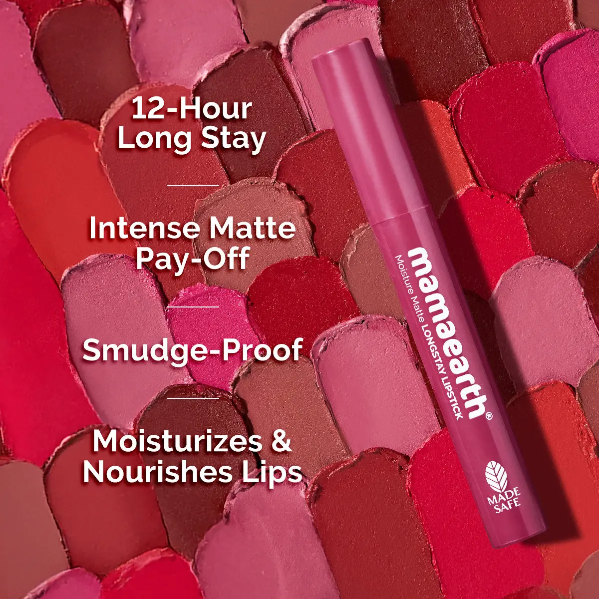 Moisture Matte Longstay Lipstick - 10 Pink Lemode - Image 4