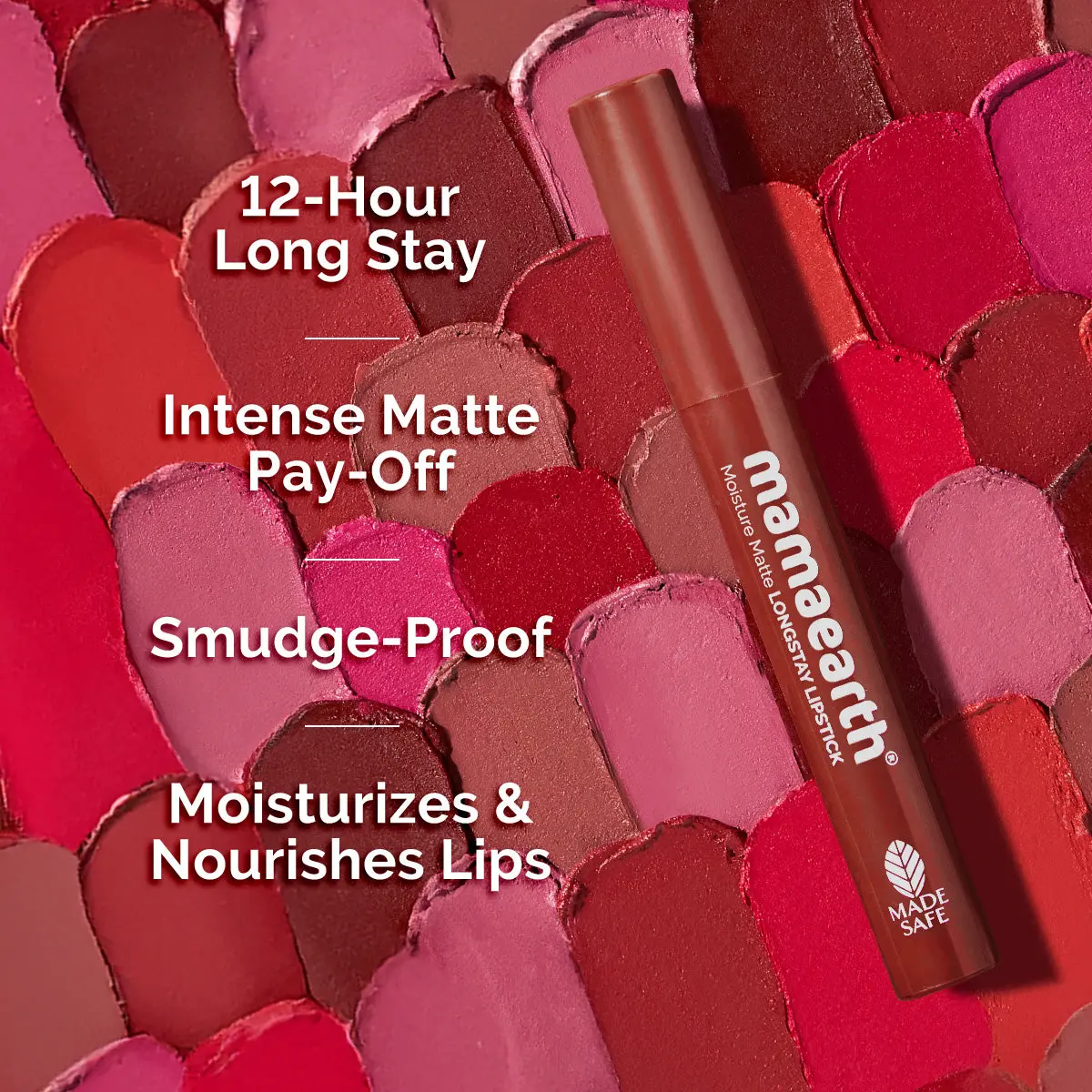 Moisture Matte Longstay Lipstick - 13 Citrus Nude - Image 4