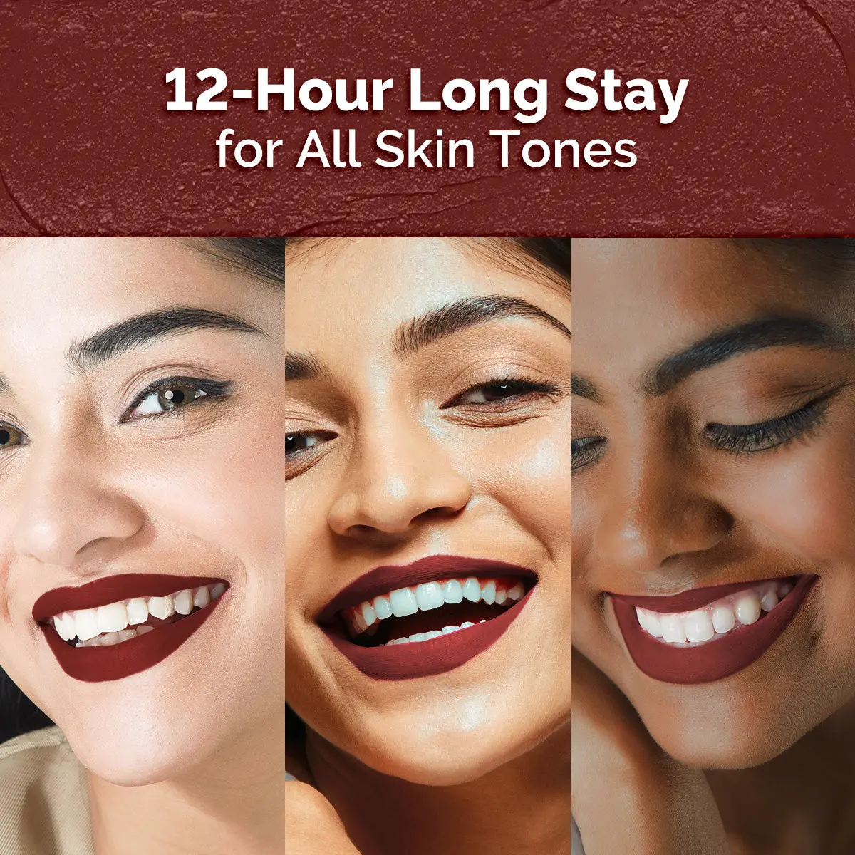 Moisture Matte Longstay Lipstick -16 Hazelnut Brown - Image 6