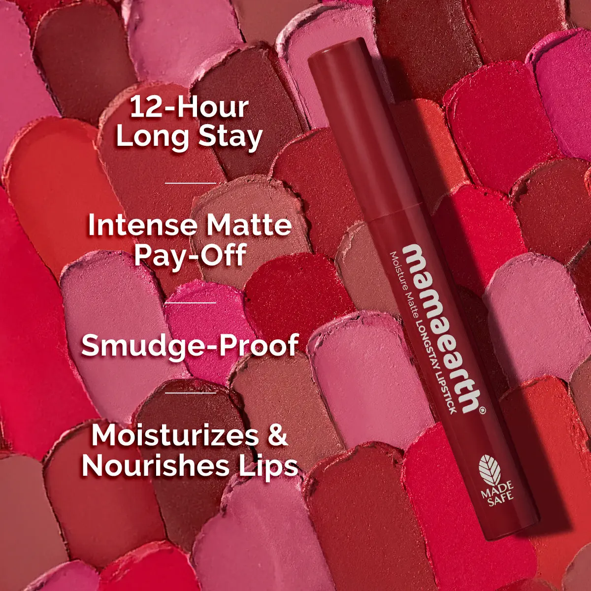 Moisture Matte Longstay Lipstick -17 Raisin Punch - Image 4