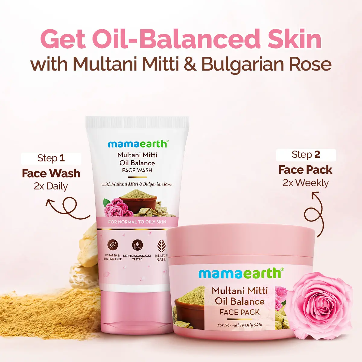 Multani Mitti Oil Balance Face Pack - Image 6