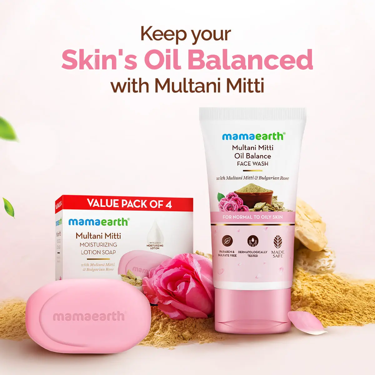 Multani Mitti Oil Balance Face Wash - Image 9