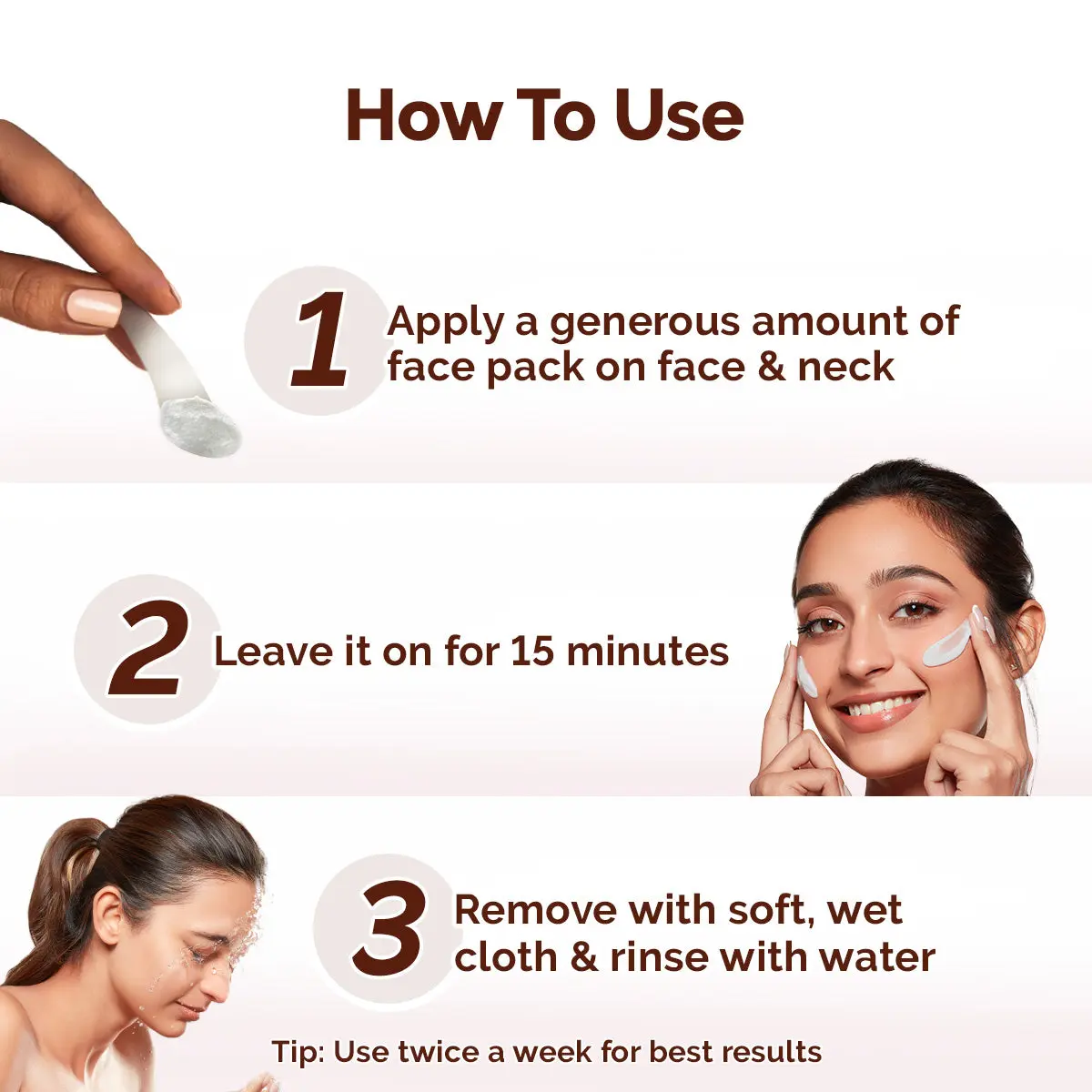Rice Dewy Bright Face Pack - Image 4