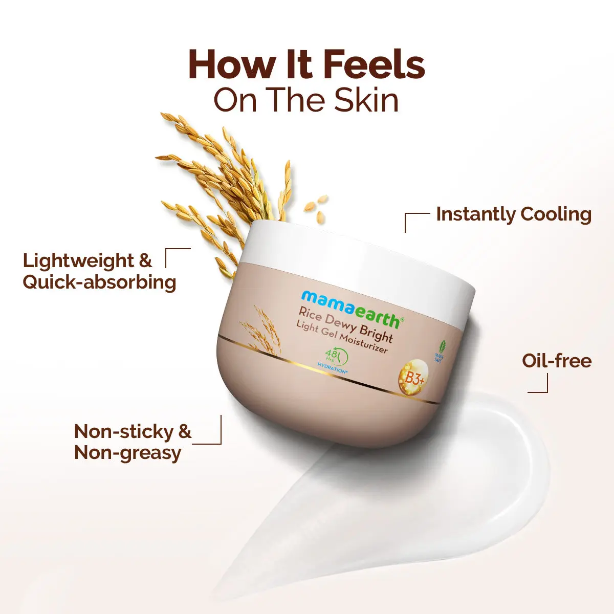 Rice Dewy Bright Light Gel Moisturizer - Image 3