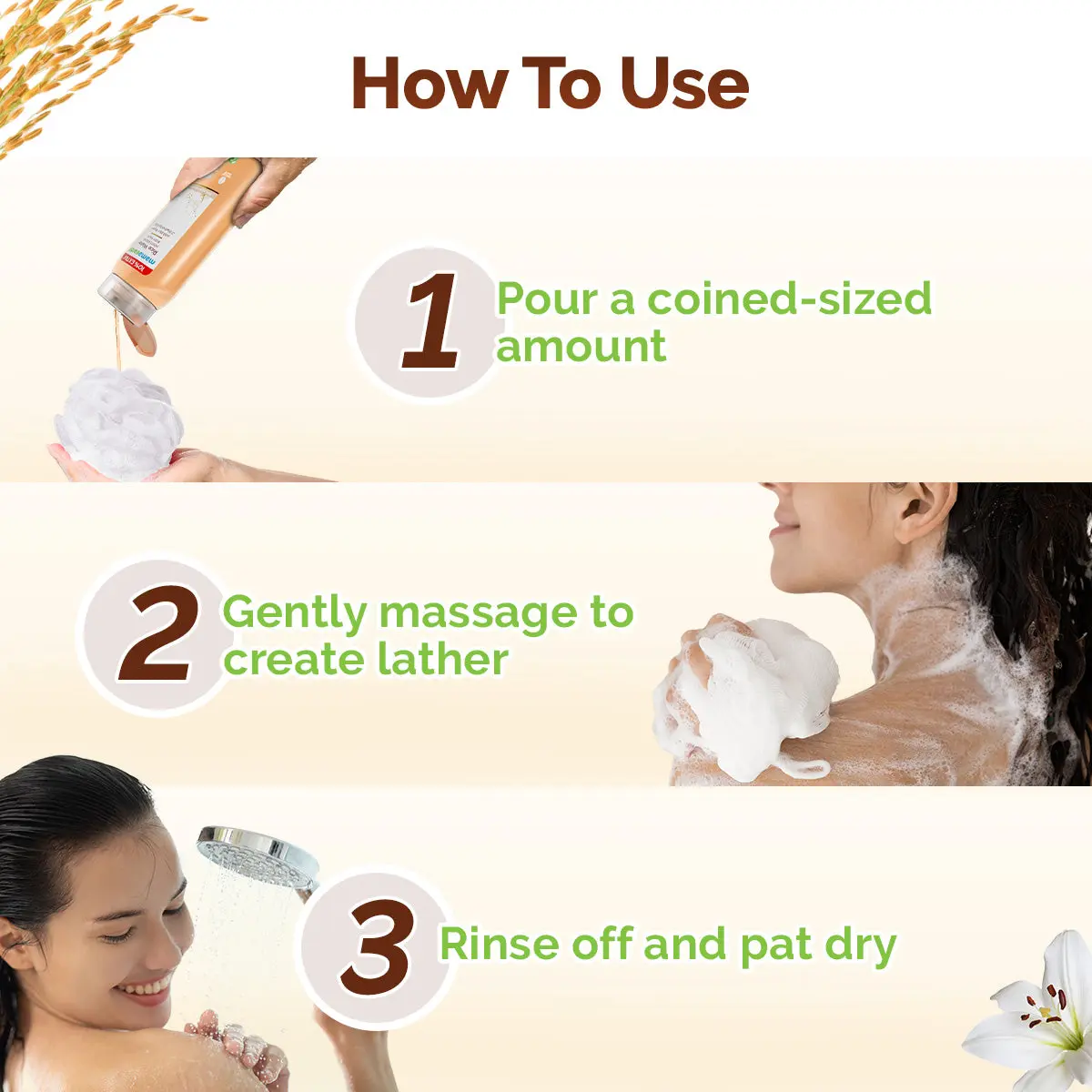 Rice Water Moisturizing Body Wash - Image 4