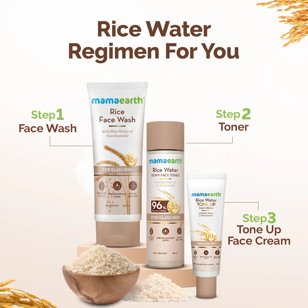 Rice Water Tone Up Face Cream - Image 6