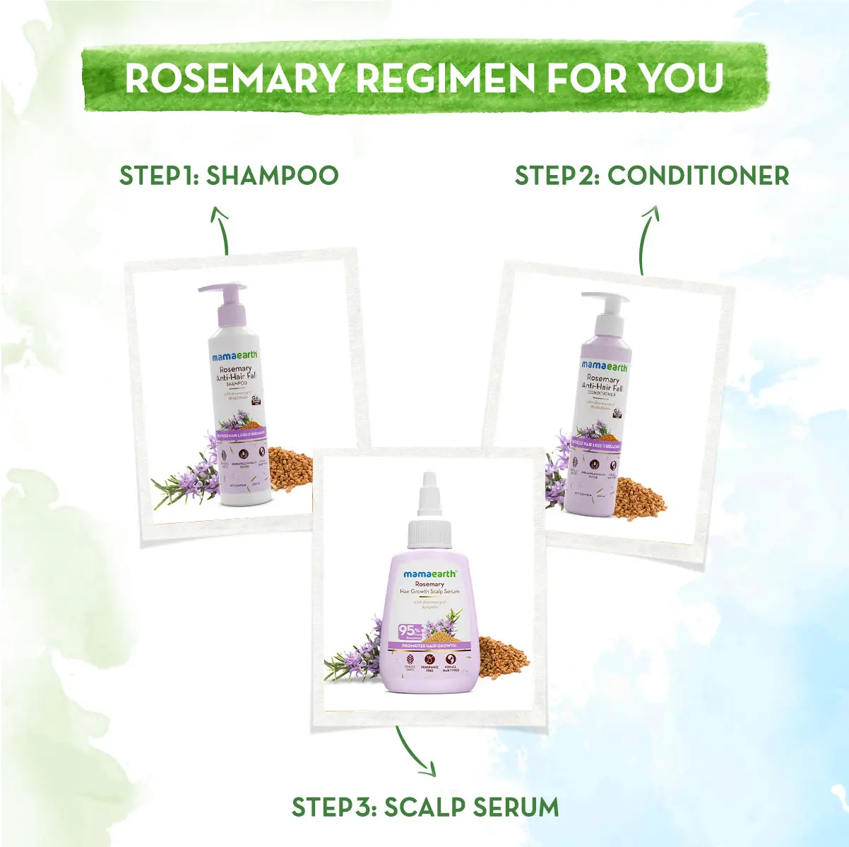 Rosemary Hair Growth Scalp Serum for Strong & Healthy Hair Care - Image 6