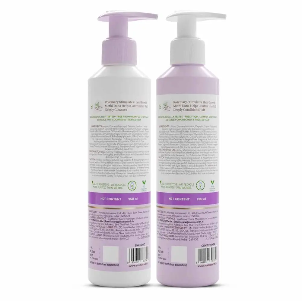 Rosemary Shampoo and Conditioner Combo For Anti-Hair Fall - Image 7