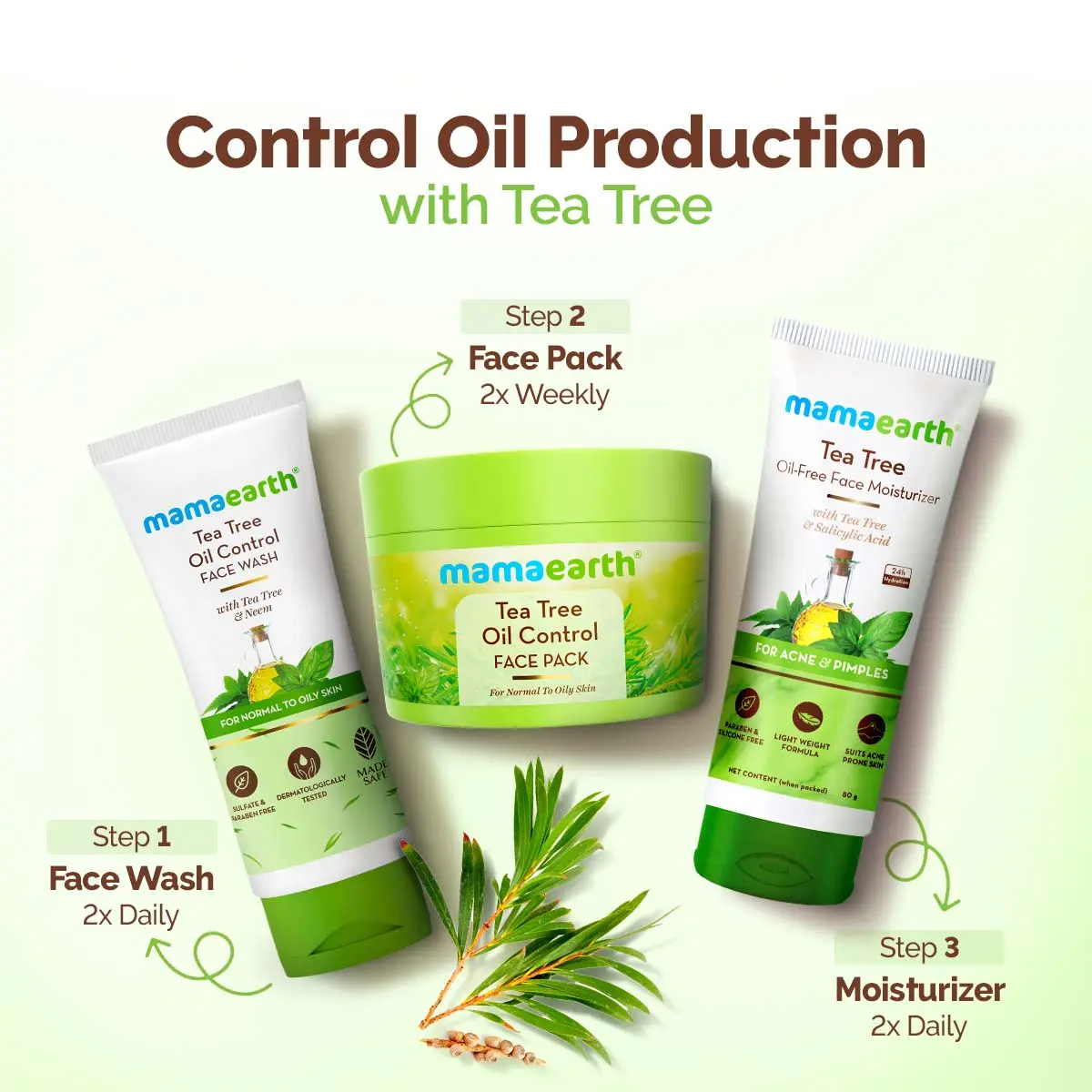 Tea Tree Oil Control Face Pack - Image 6