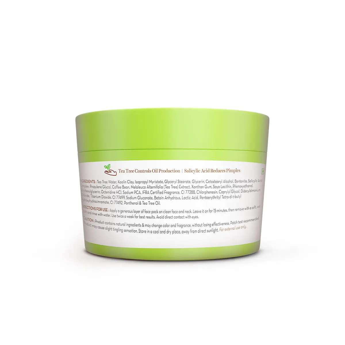 Tea Tree Oil Control Face Pack - Image 9