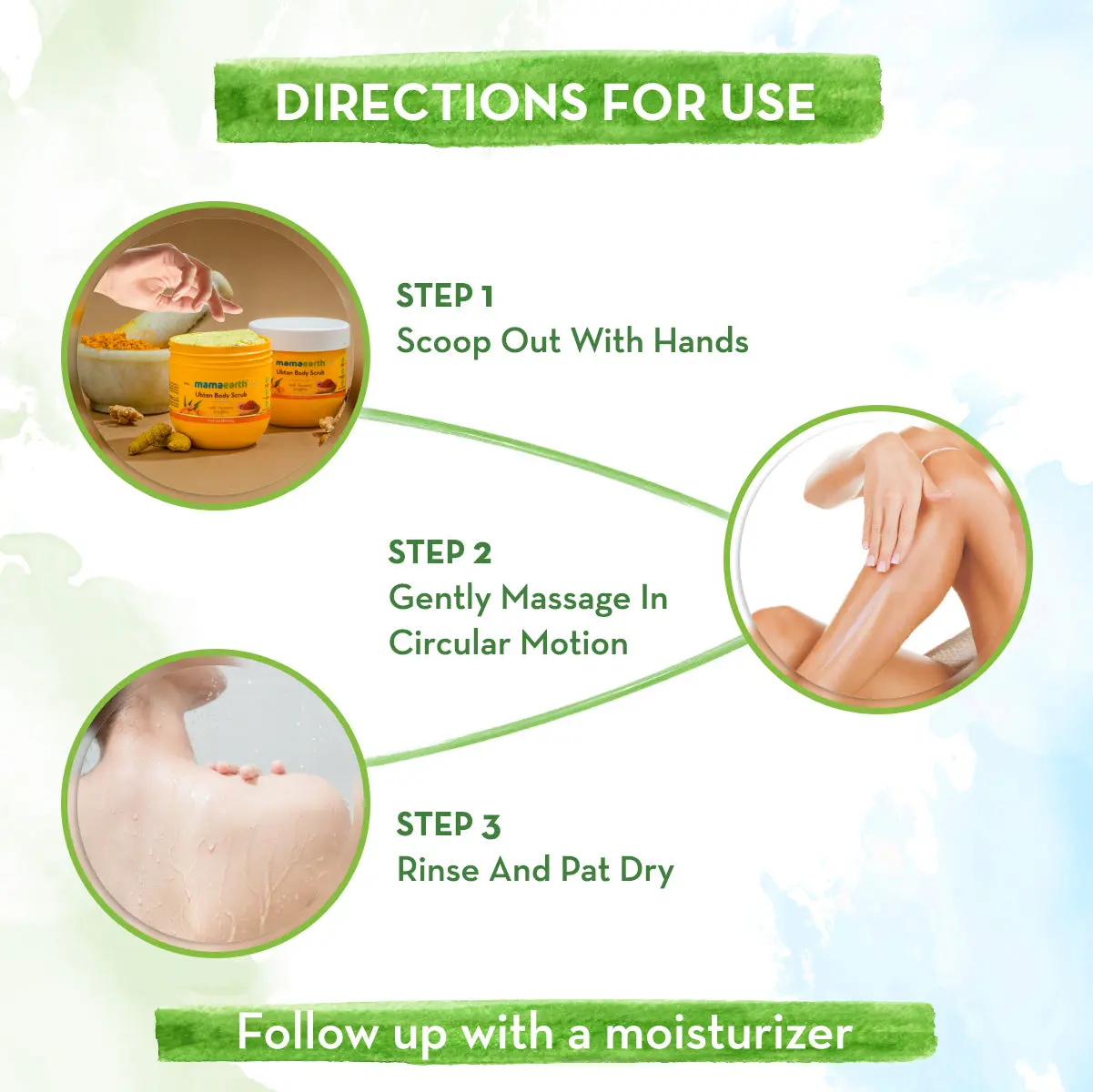 Ubtan Body Scrub With Turmeric & Saffron For Tan Removal - Image 5