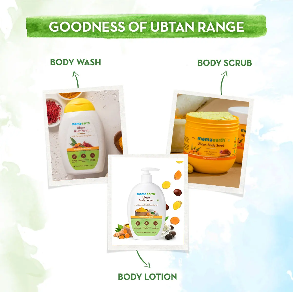 Ubtan Body Scrub With Turmeric & Saffron For Tan Removal - Image 6