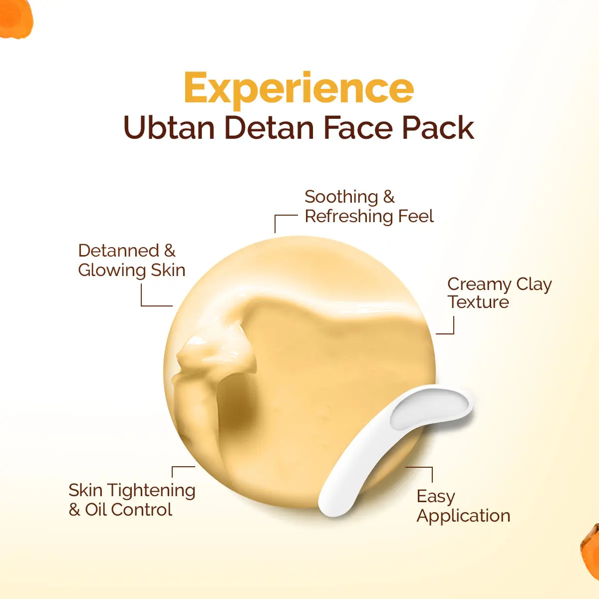 Ubtan Detan Face Pack for Tan Removal & Brighter Skin Glow - Image 5