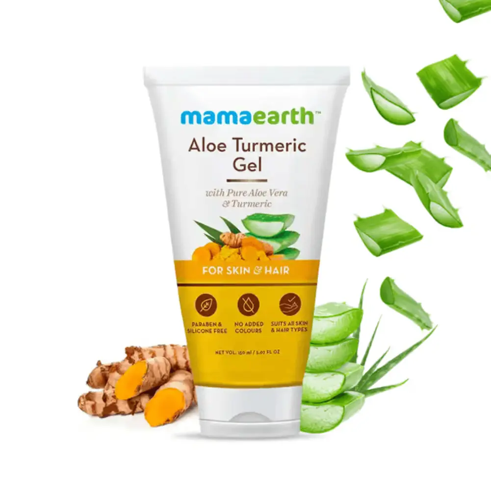 Natural Face Glow Combo-Face Wash 100ml , Face Cream 50g , Face Mask 200gms & Aloe Vera Gel 150 ml - Image 4